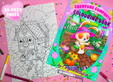 Load image into Gallery viewer, PDF- Creature Comforts Colouring Book DOWNLOAD VERSION