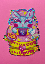 Cargar imagen en el visor de la galería, Just a bad day glitter sticker
