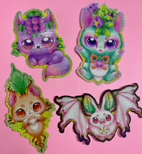 Load image into Gallery viewer, Poison pals glitter sticker set