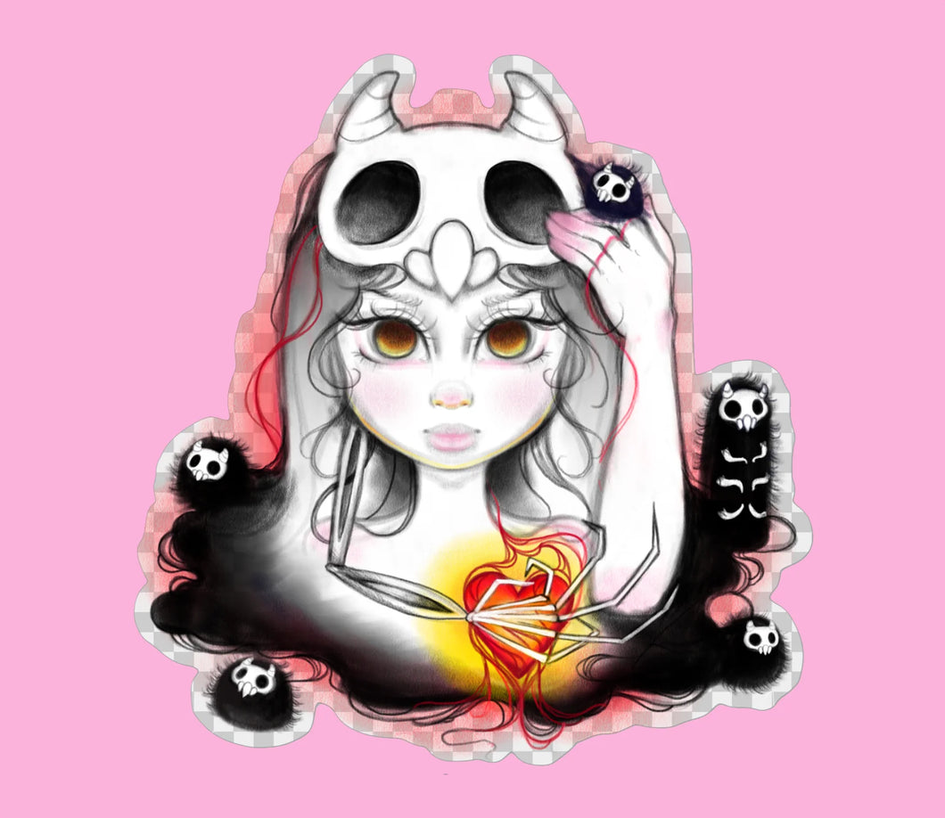 Gloom Girl Sticker