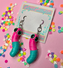 Load image into Gallery viewer, Gummy Worm Earrings
