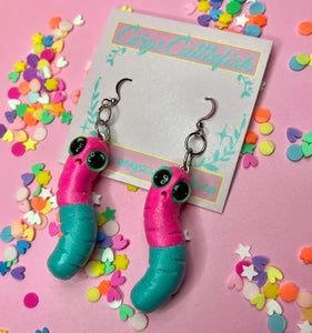 Gummy Worm Earrings