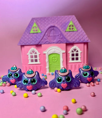 Pastel Witch Bat Worry Wart