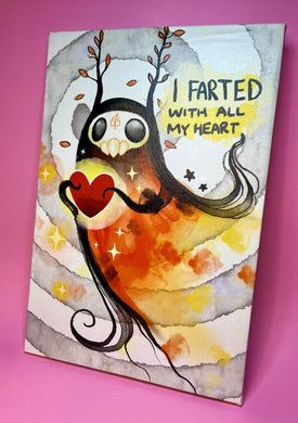 I Farted Canvas Print