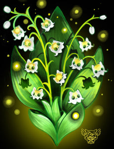 Lily of the Valley Folklore Card