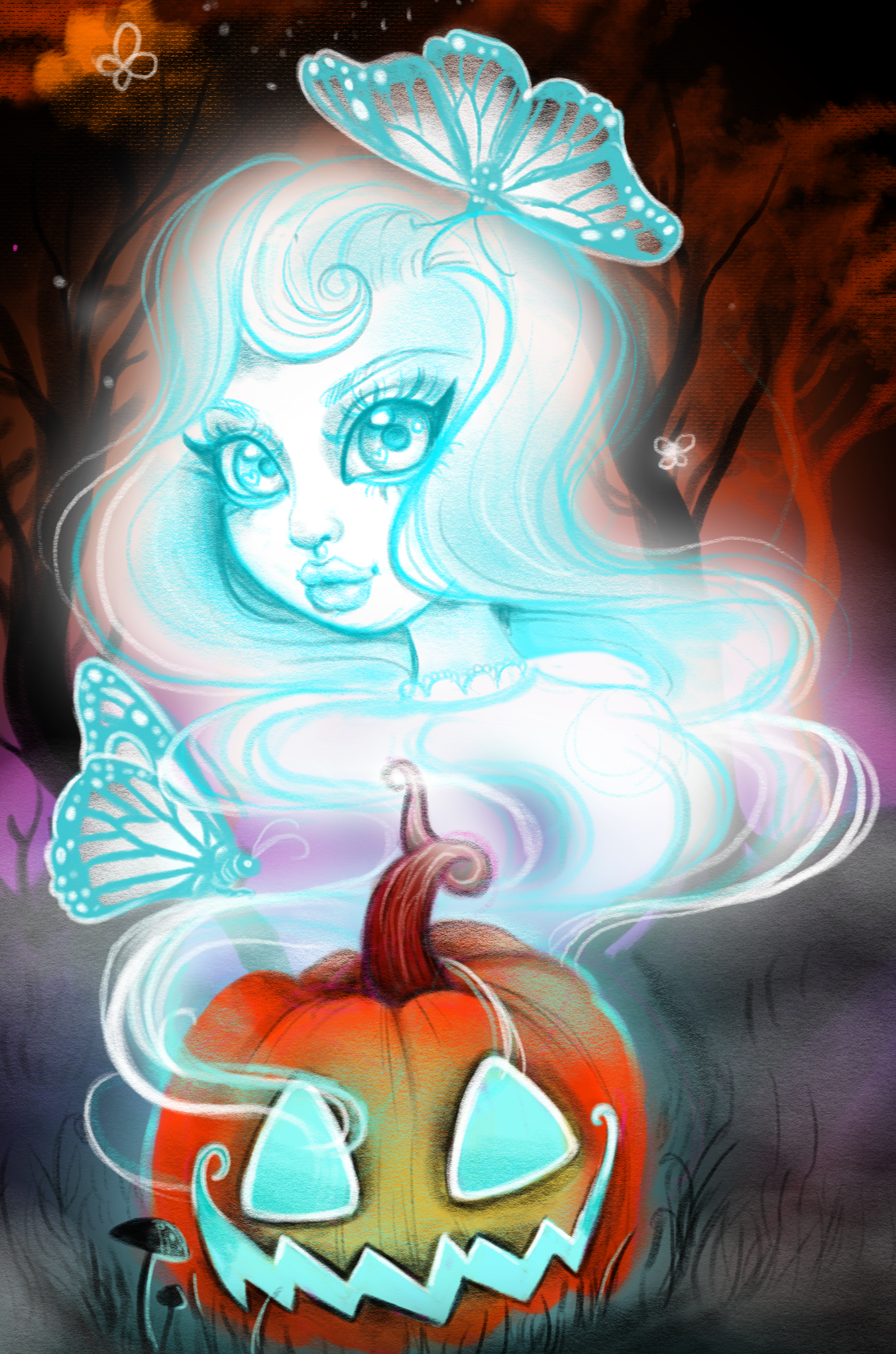 samhain monsters Samhain Folklore Card – Carys Cuttlefish