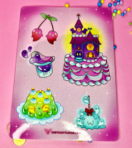 Spooky Sweets Sticker Sheet