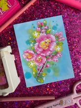 Carica l&#39;immagine nel visualizzatore di Gallery, Cherry Blossom Kitten Mini Print