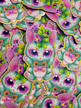 Load image into Gallery viewer, Bunnydonna Glitter Sticker