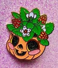 Load image into Gallery viewer, Jack-o-planter Enamel Pin