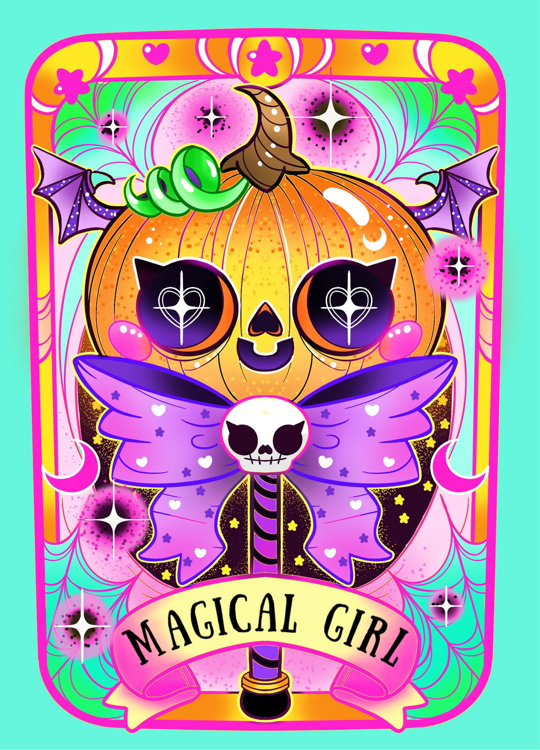 Magical Girl Mini Print