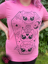 画像をギャラリービューアに読み込む, Pink Fruit Bats T-shirt