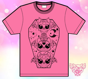 Pink Fruit Bats T-shirt